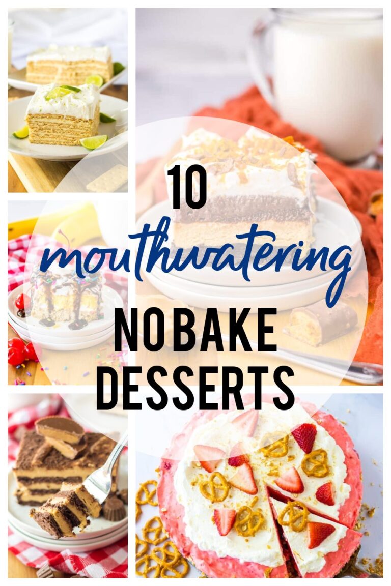 10 Mouthwatering No Bake Desserts