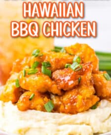 Slow Cooker Hawaiian BBQ Chicken graphic