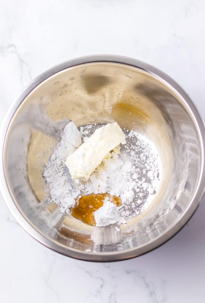 Apple Pie Tacos cream mixture