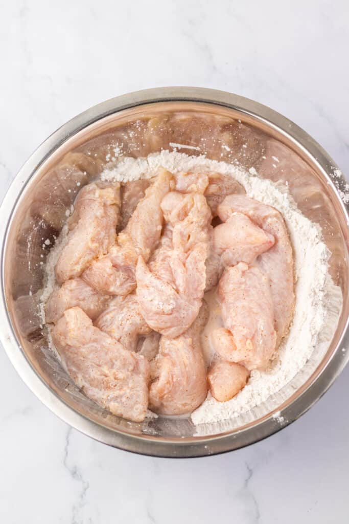 Copycat Chilis Honey Chipotle Crispers breaded