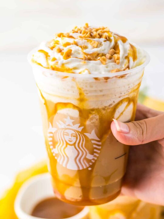 Caramel frappuccino discount