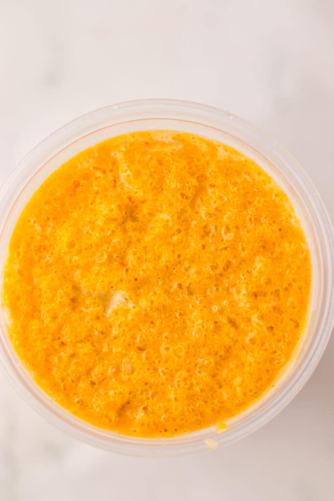 Copycat Starbucks Pumpkin Spice Frappuccino blended