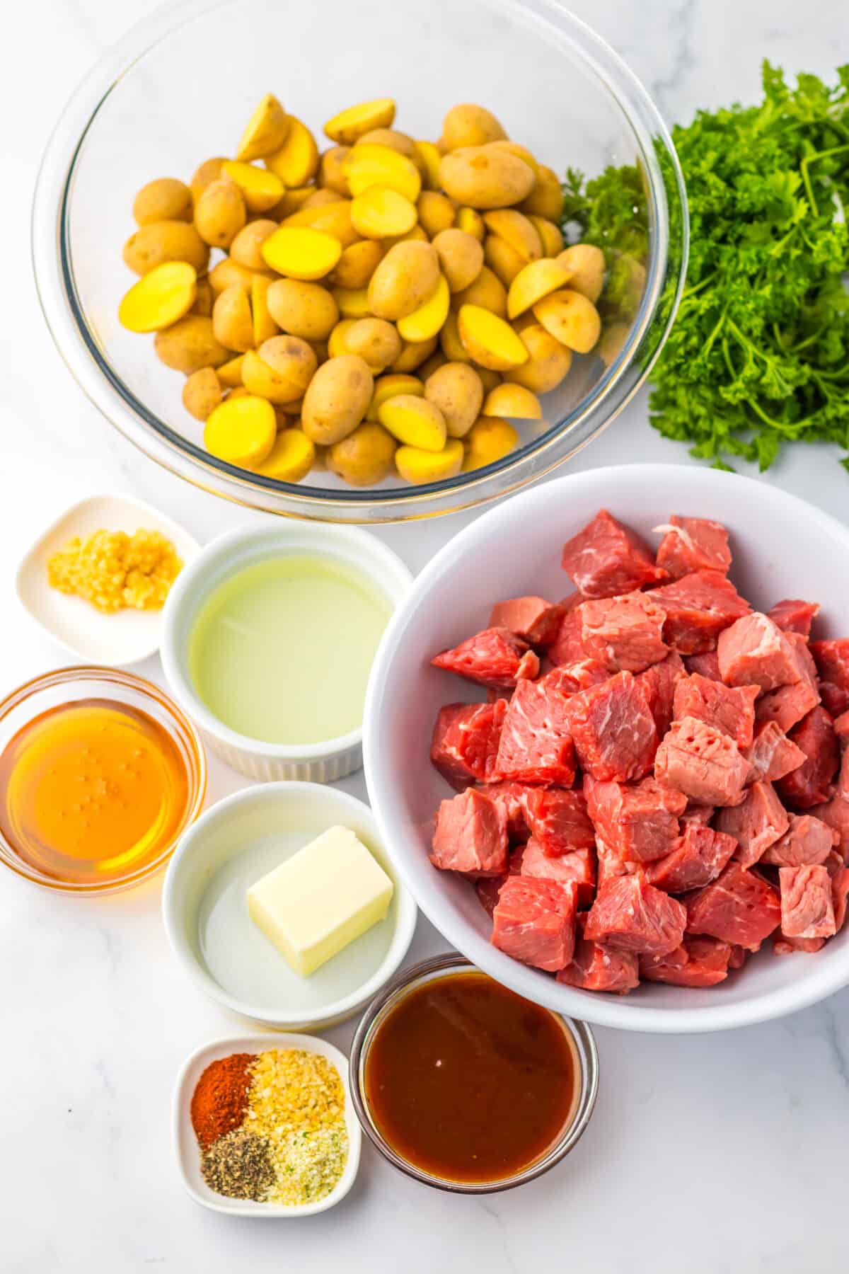 Honey Chipotle Steak and Potatoes - Life With The Crust Cut Off