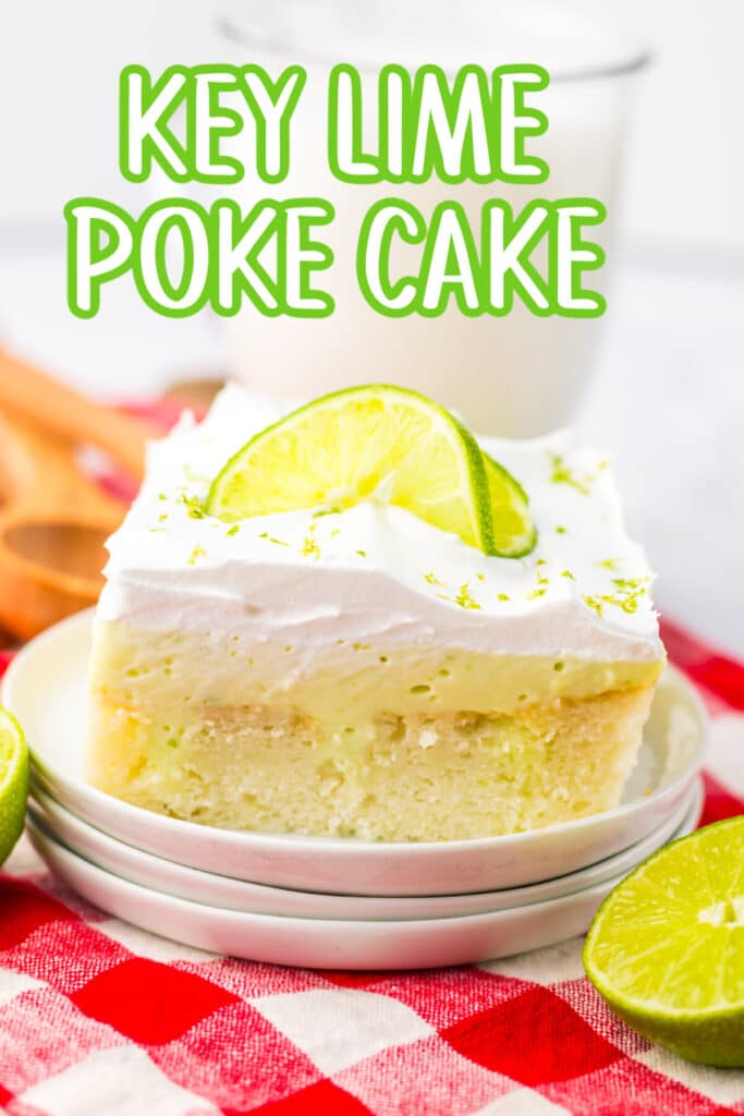 Key Lime Poke Cake graphic
