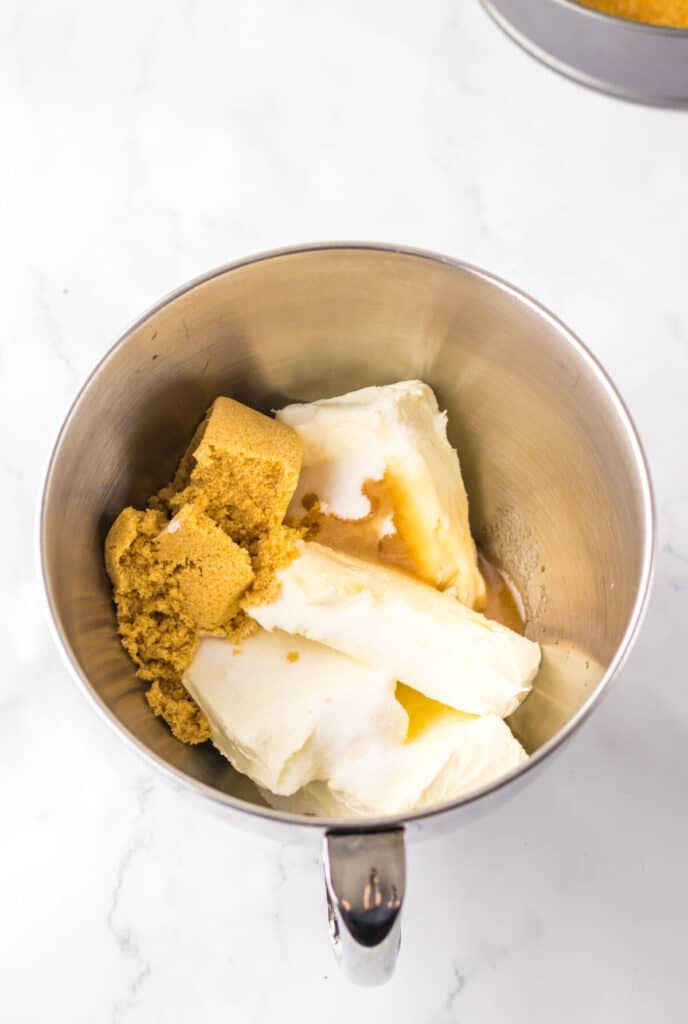 Caramel Apple Cheesecake ingredients