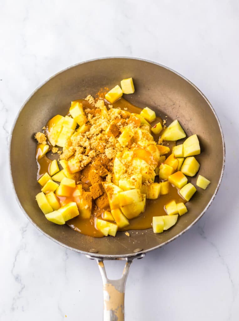 Caramel Apple Cheesecake apples