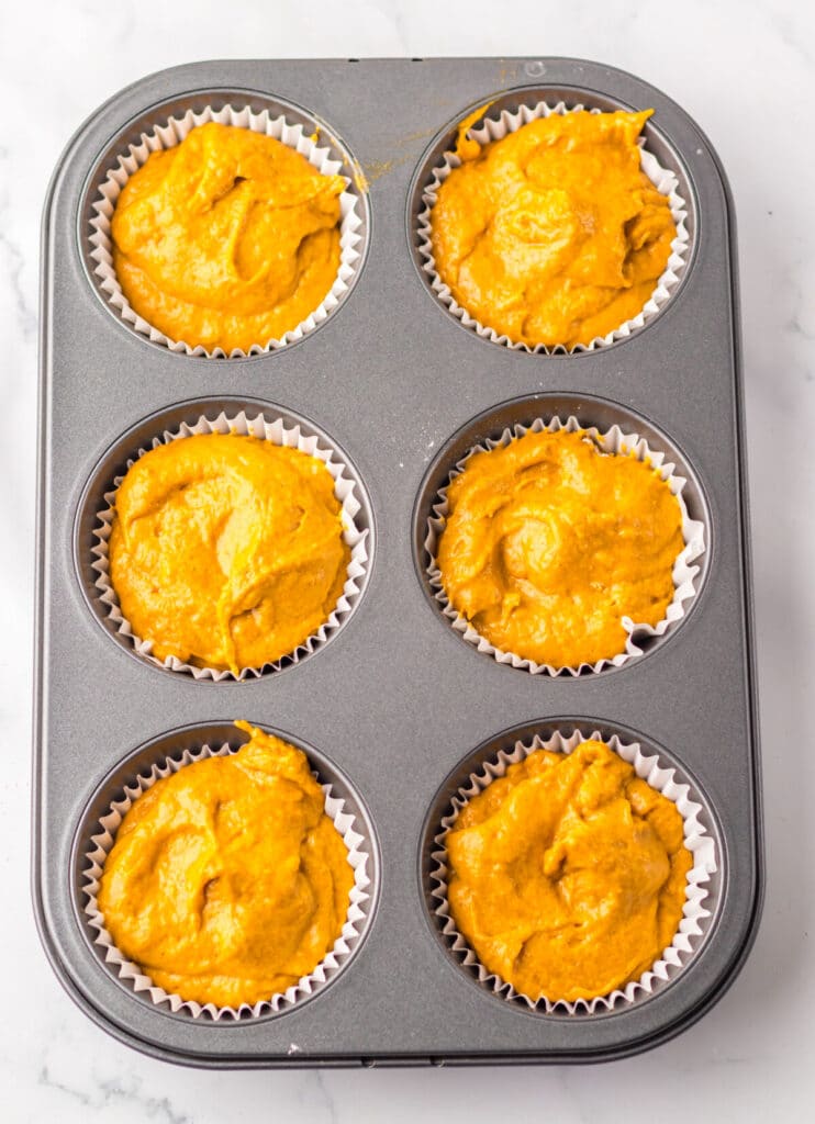 Copycat Costco Pumpkin Muffins batter