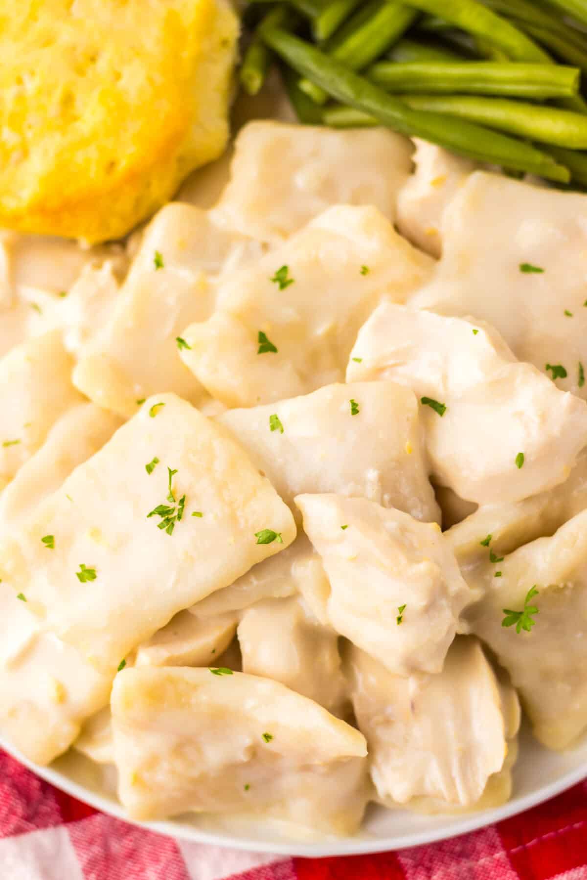 Copycat Cracker Barrel Chicken and Dumplings