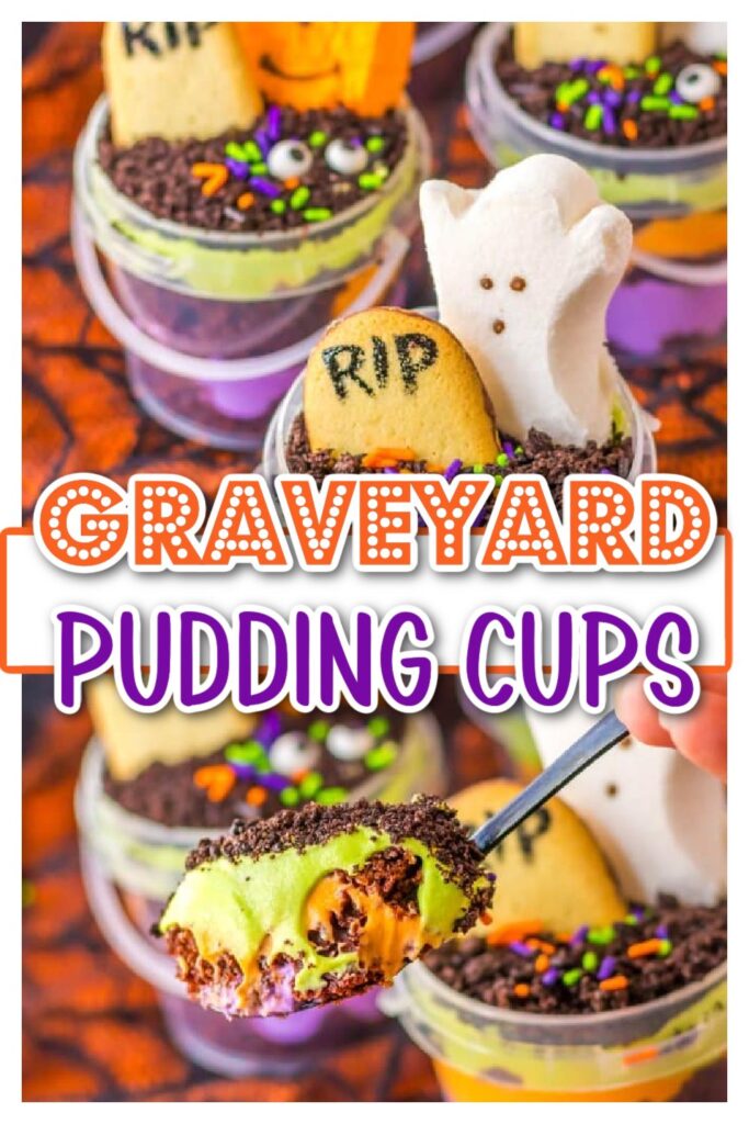 Graveyard Pudding Cups pin