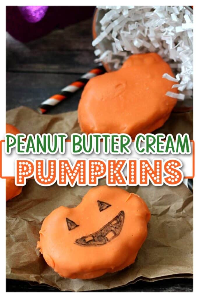 Peanut Butter Cream Pumpkins pin