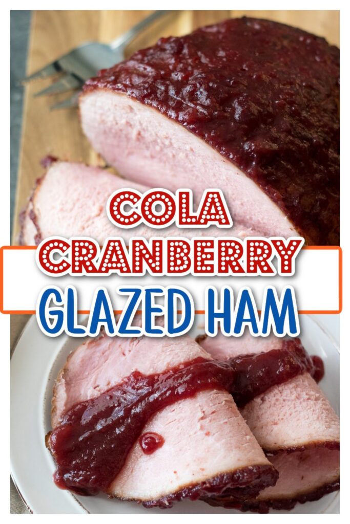 cola cranberry glazed ham pin