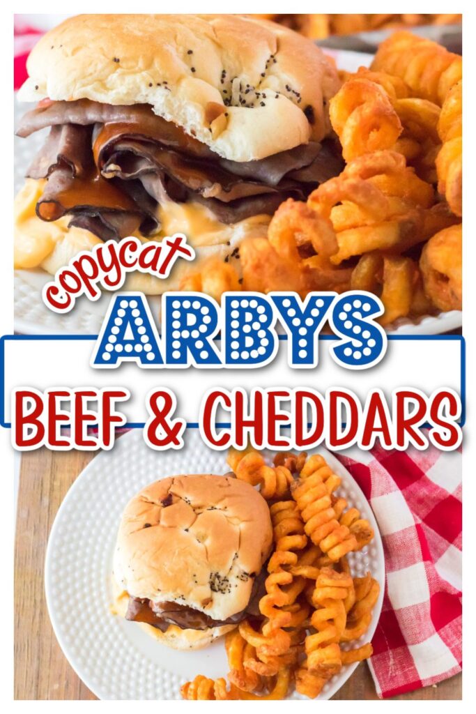 Copycat Arbys Beef and Cheddars pin