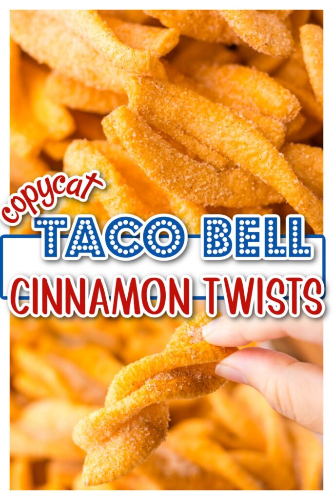 Copycat Taco Bell Cinnamon Twists pin