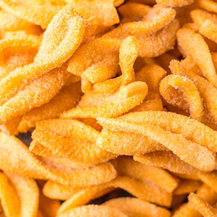 Copycat Taco Bell Cinnamon Twists plated