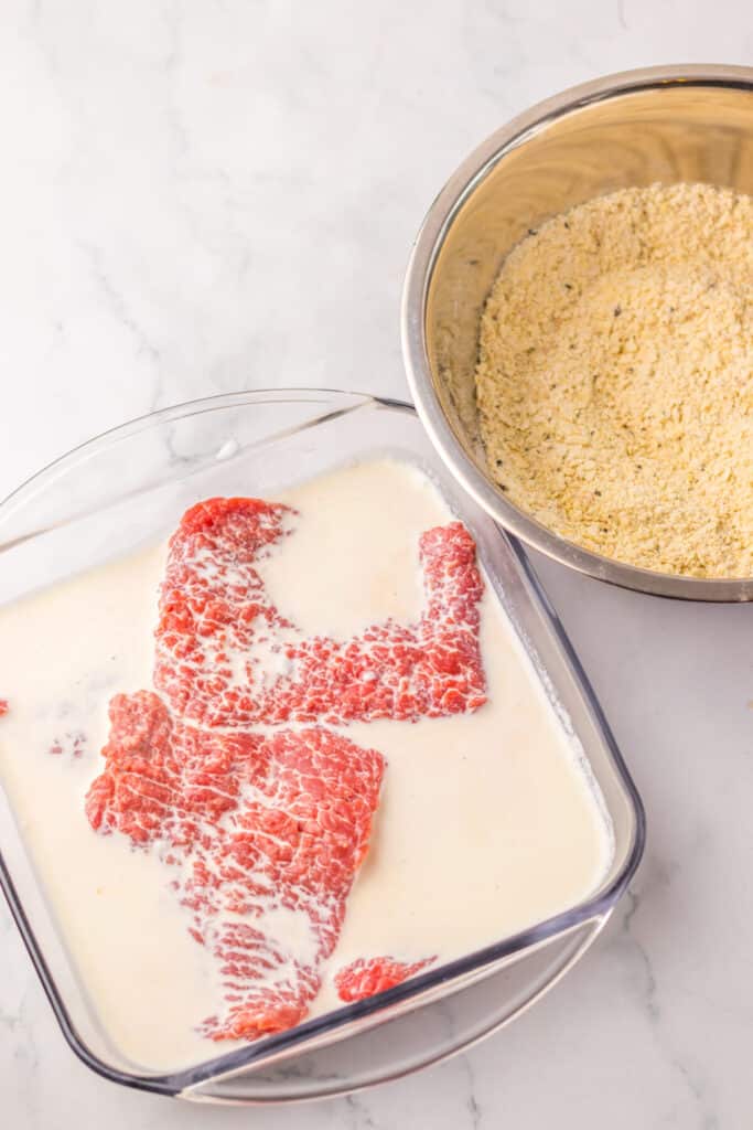 Cracker Barrel Chicken Fried Steak breading