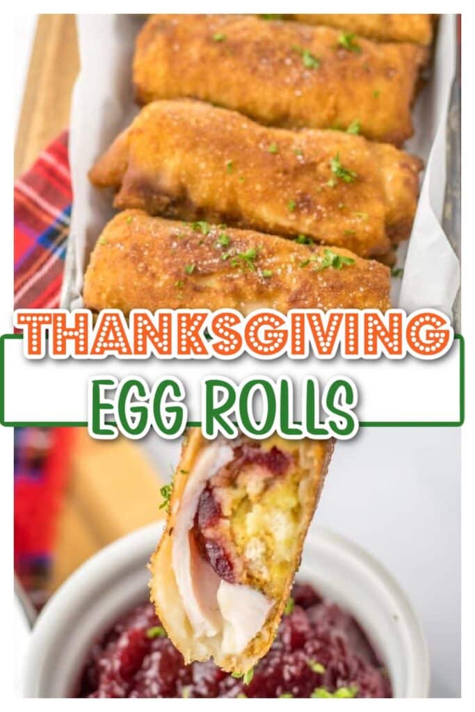 Thanksgiving egg rolls pin