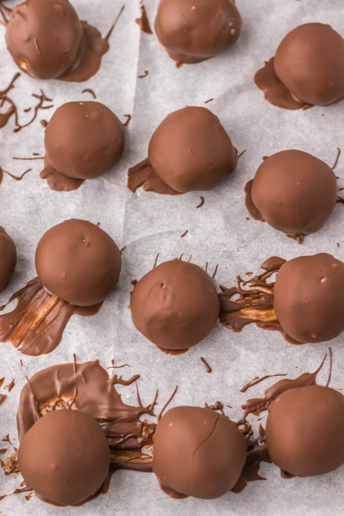 Cherry Cordials dipped