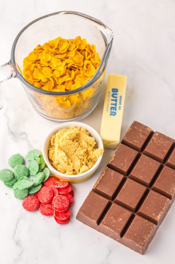 Christmas Cornflake Brittle ingredients