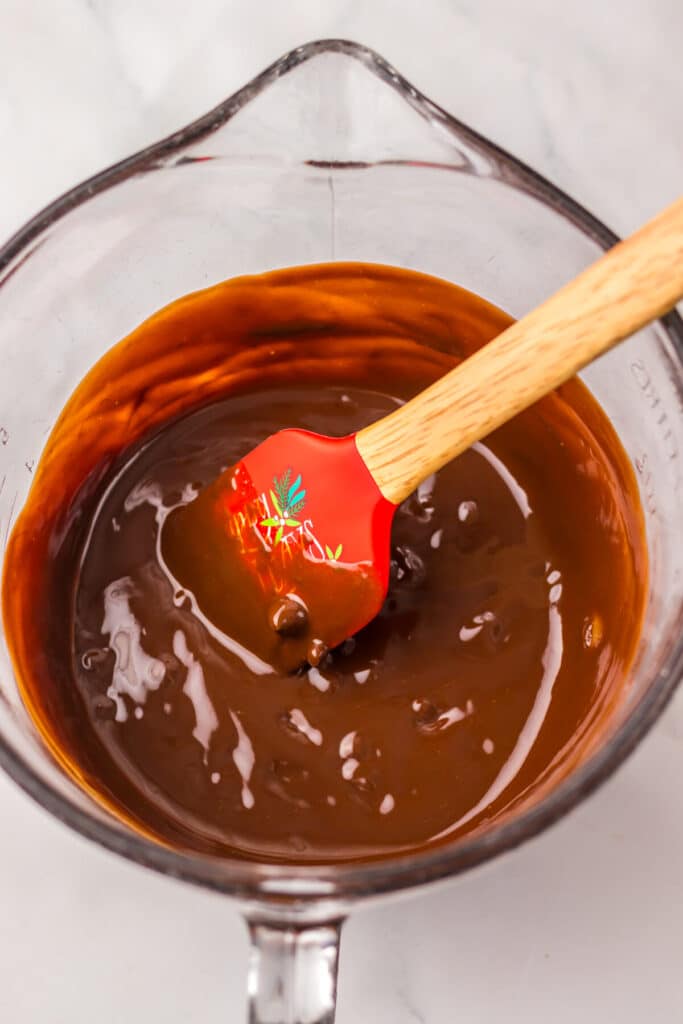 Cosmic Brownie Christmas Trees batter