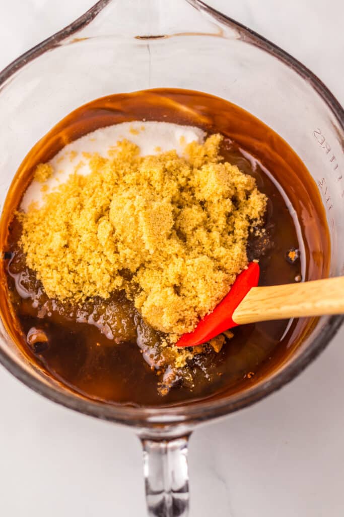 Cosmic Brownie Christmas Trees batter