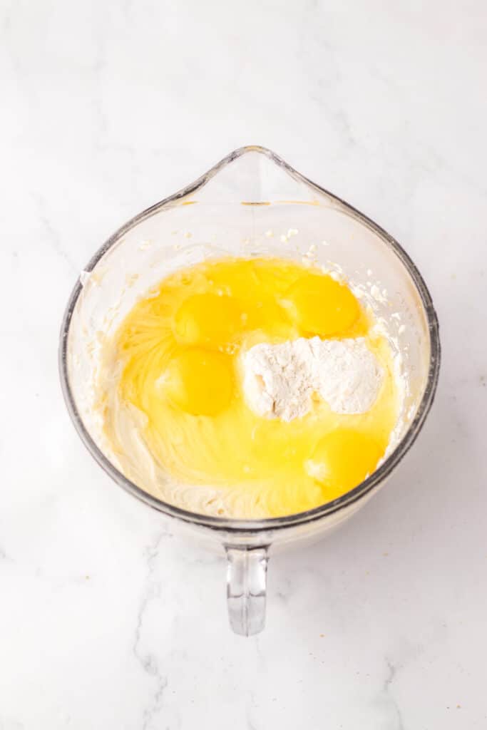 Pecan Pie Cheesecake batter