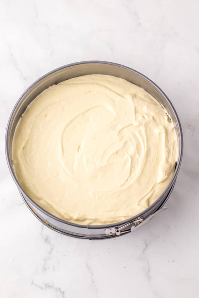 Pecan Pie Cheesecake batter