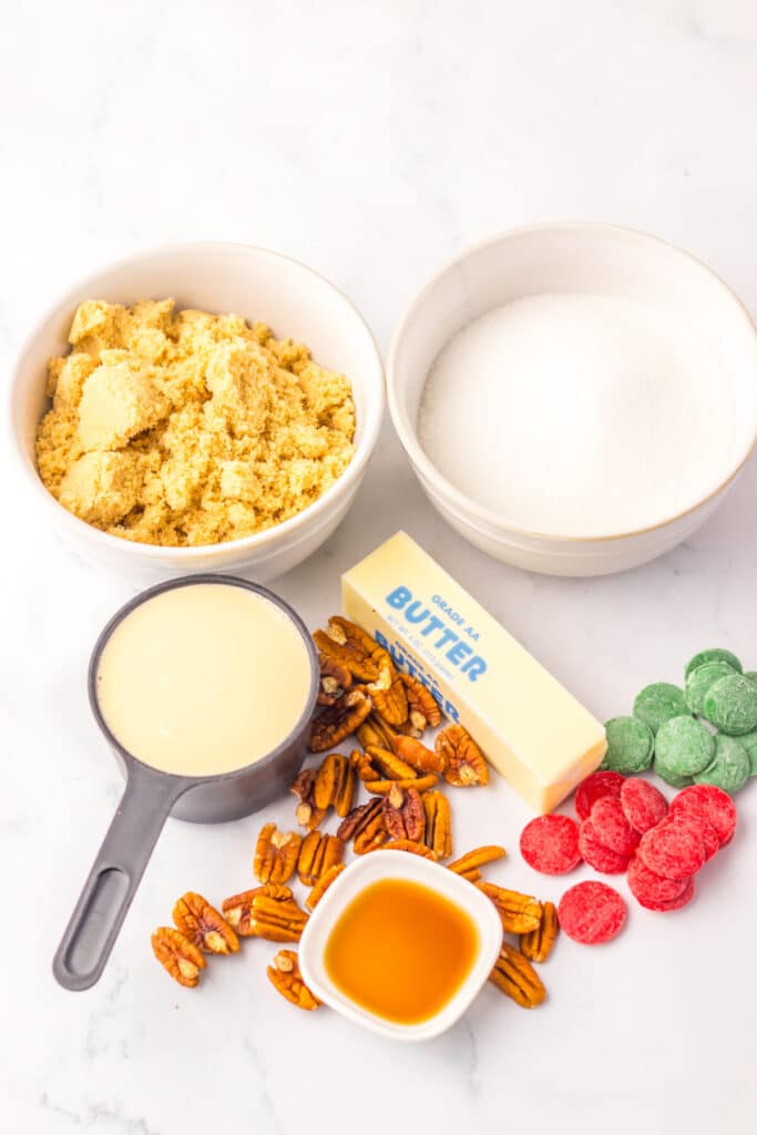 Christmas Pecan Pralines ingredients