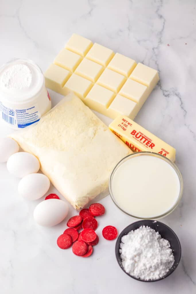 Copycat Christmas Tree Cakes ingredients