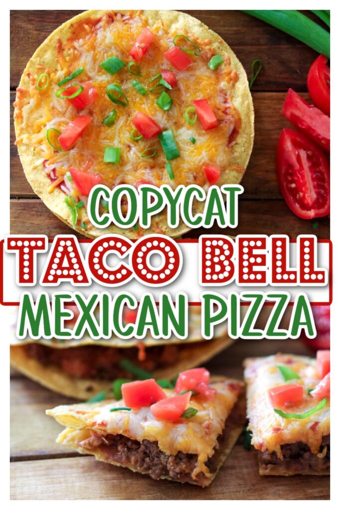 Copycat TacoBell Mexican Pizza pin