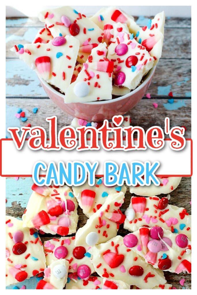 Valentine's Candy Bark pin