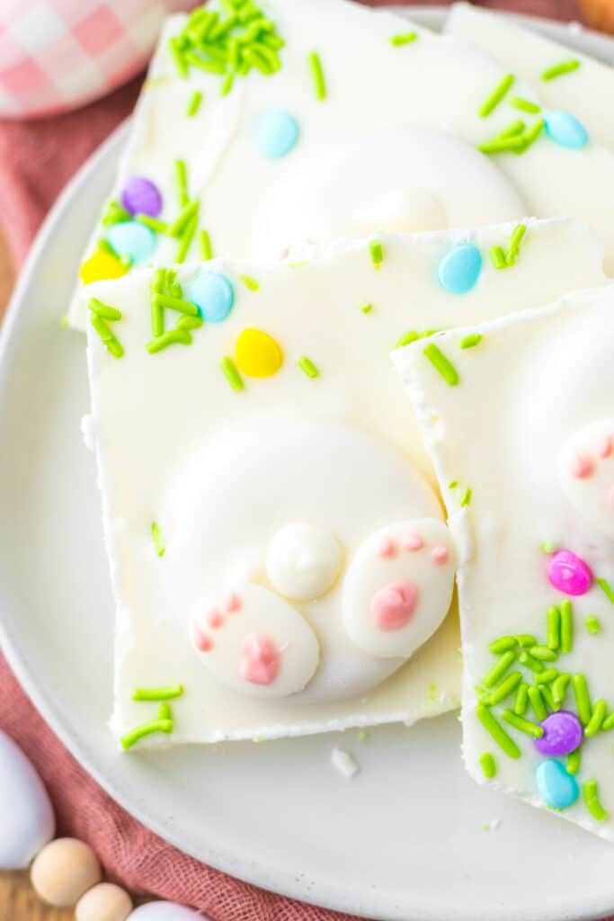 Bunny Butt Bark plated