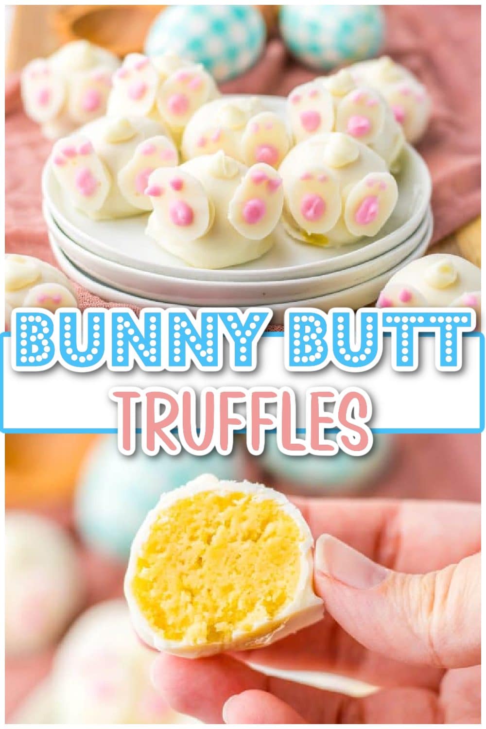 Bunny Butt Truffles pin