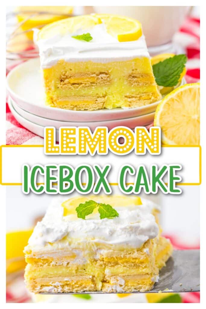 lemon icebox cake pin