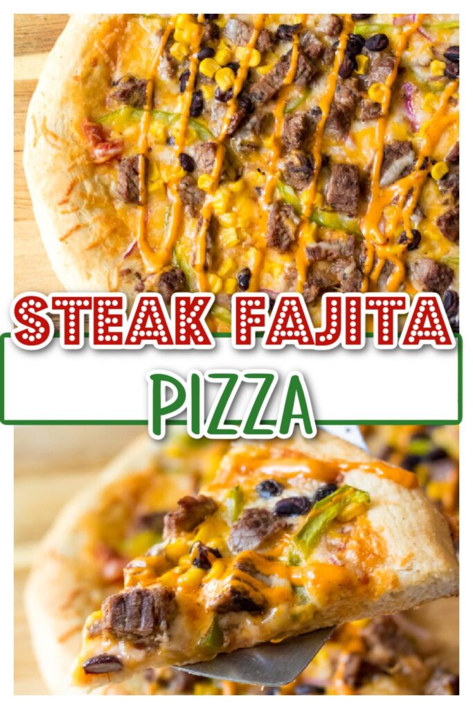 Steak Fajita Pizza pin