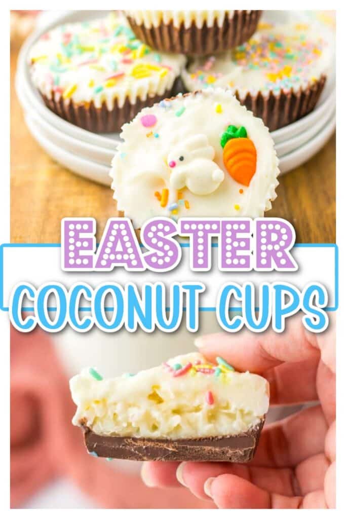 Easter coconut cups pin