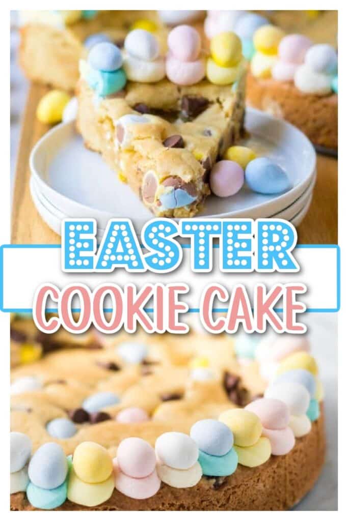 easter cookie cake pin