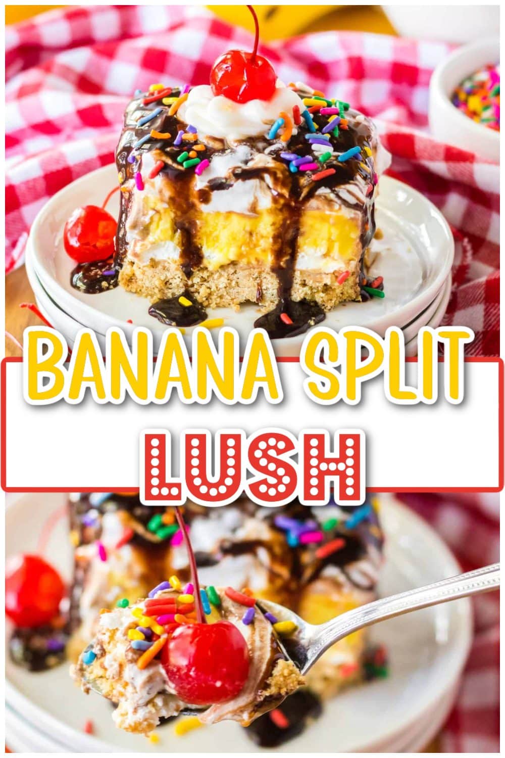 Banana Split Lush pin