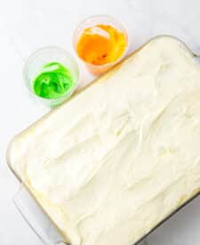 Carrot Poke Cake frosted