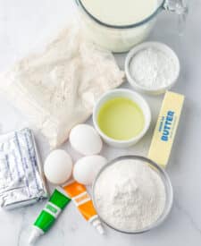 Carrot Poke Cake ingredients