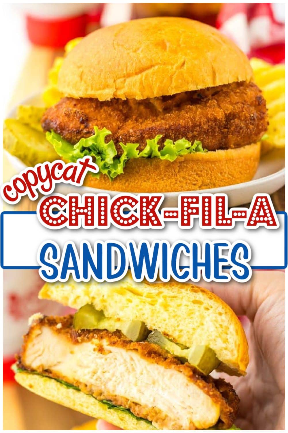 Copycat Chick-Fil-A Sandwiches pin