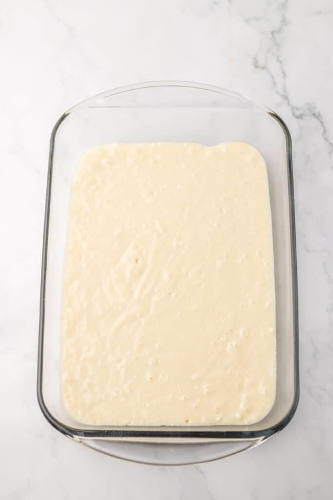 Orange Creamsicle Poke Cake cake