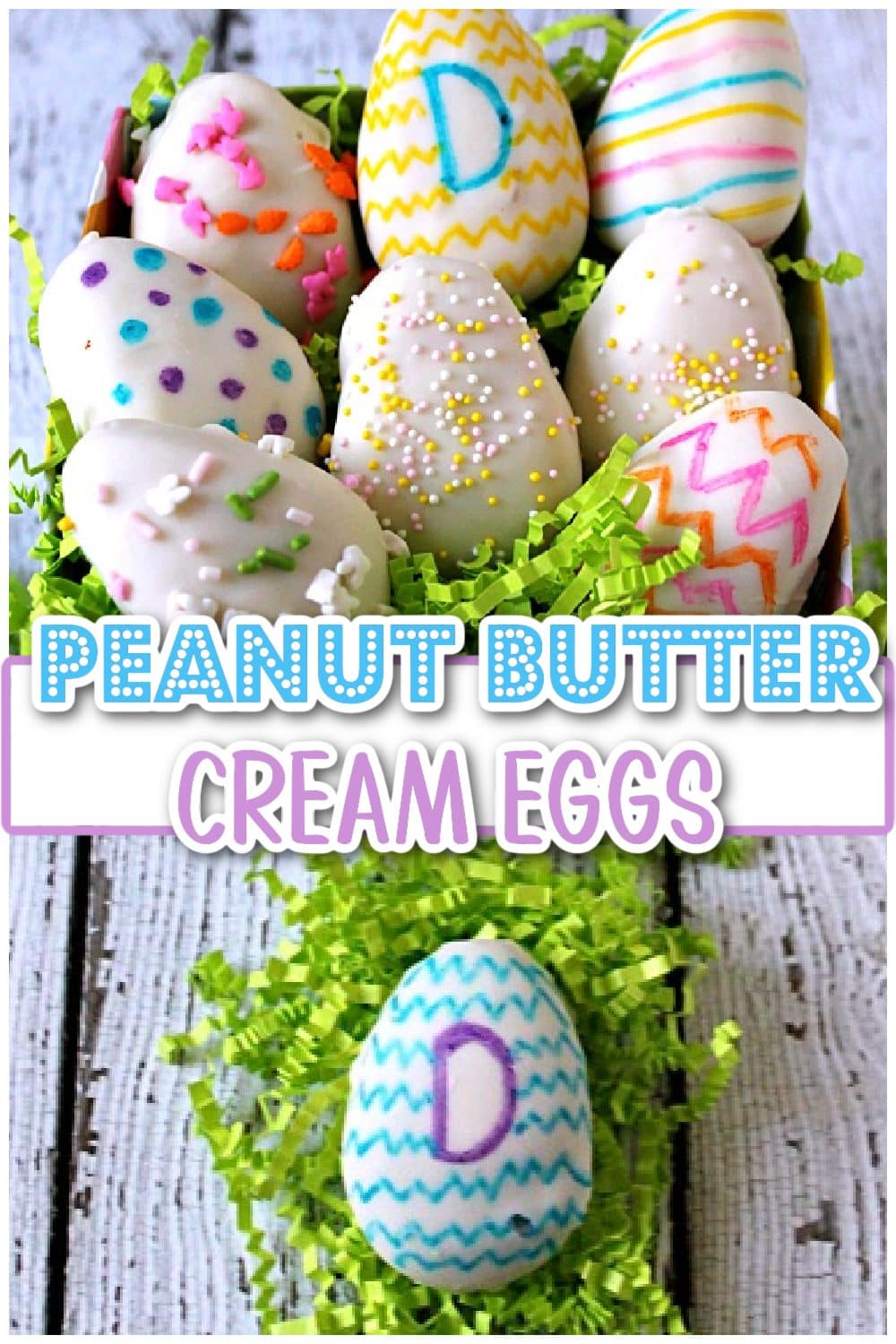 Peanut Butter Cream Eggs pin