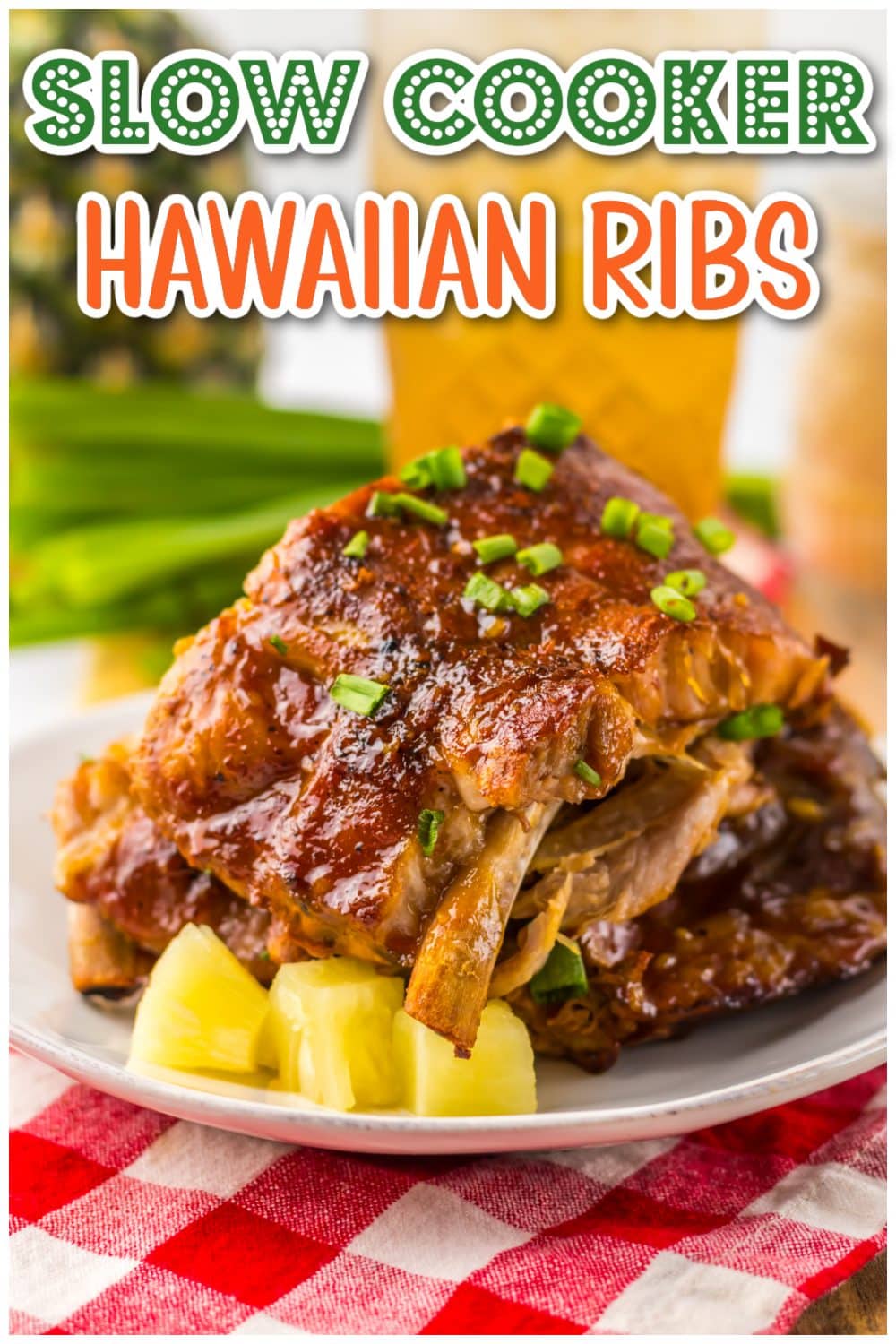 Slow Cooker Hawaiian Ribs graphic