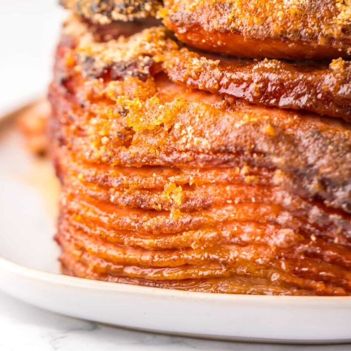 Copycat Honey Baked Ham baked