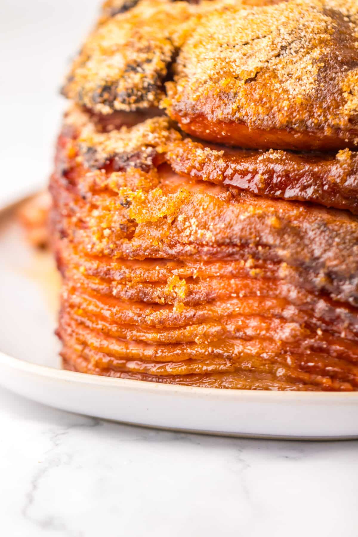 Copycat Honey Baked Ham baked