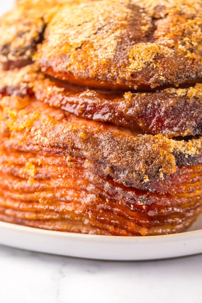 Copycat Honey Baked Ham baked