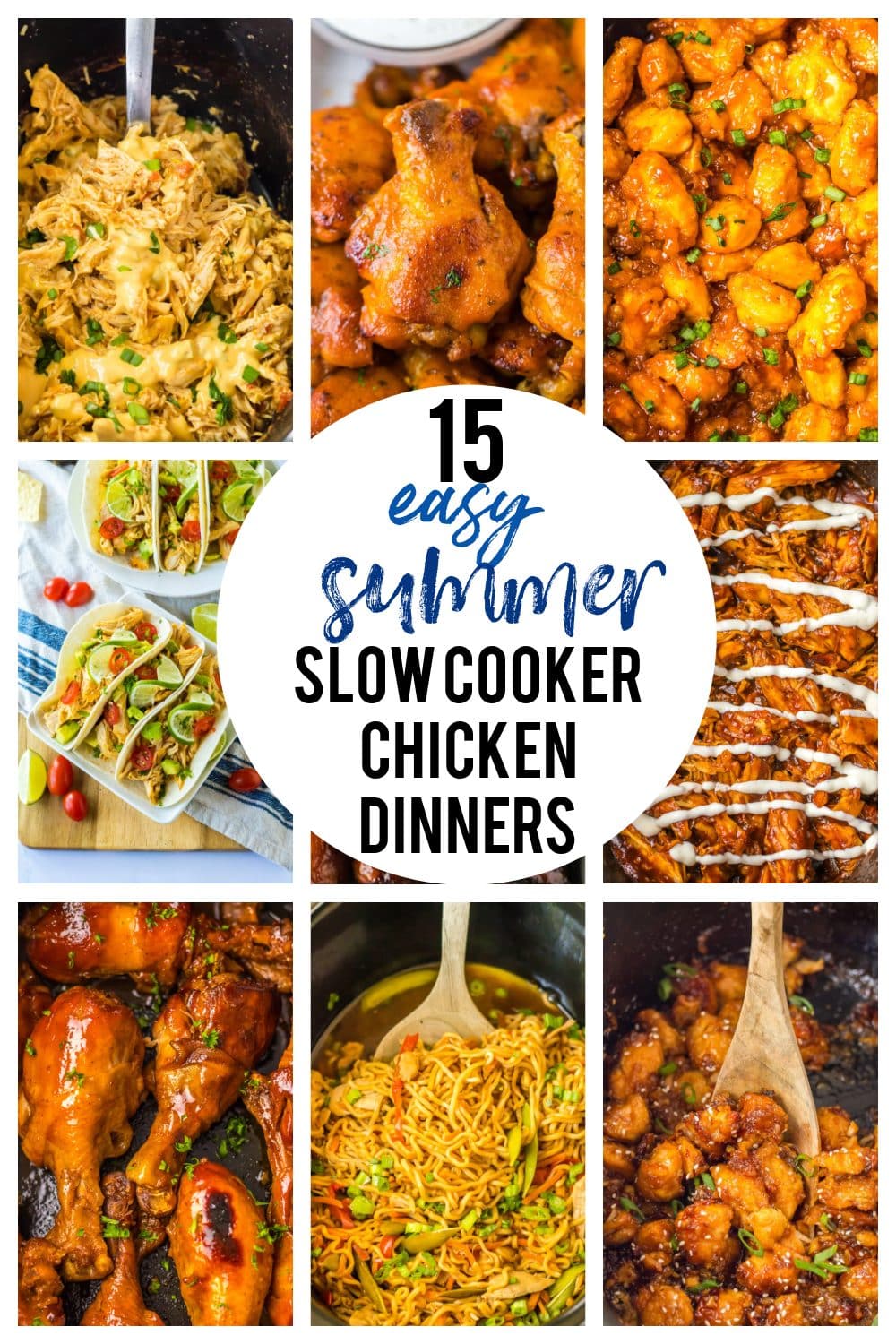 When the summer heat kicks in, the last thing any of us want is to stand over a hot stove.  That's where the slow cooker saves the day.  These 15 Easy Summer Slow Cooker Chicken Recipes are perfect for keeping your kitchen cool and your family fed without the fuss. 