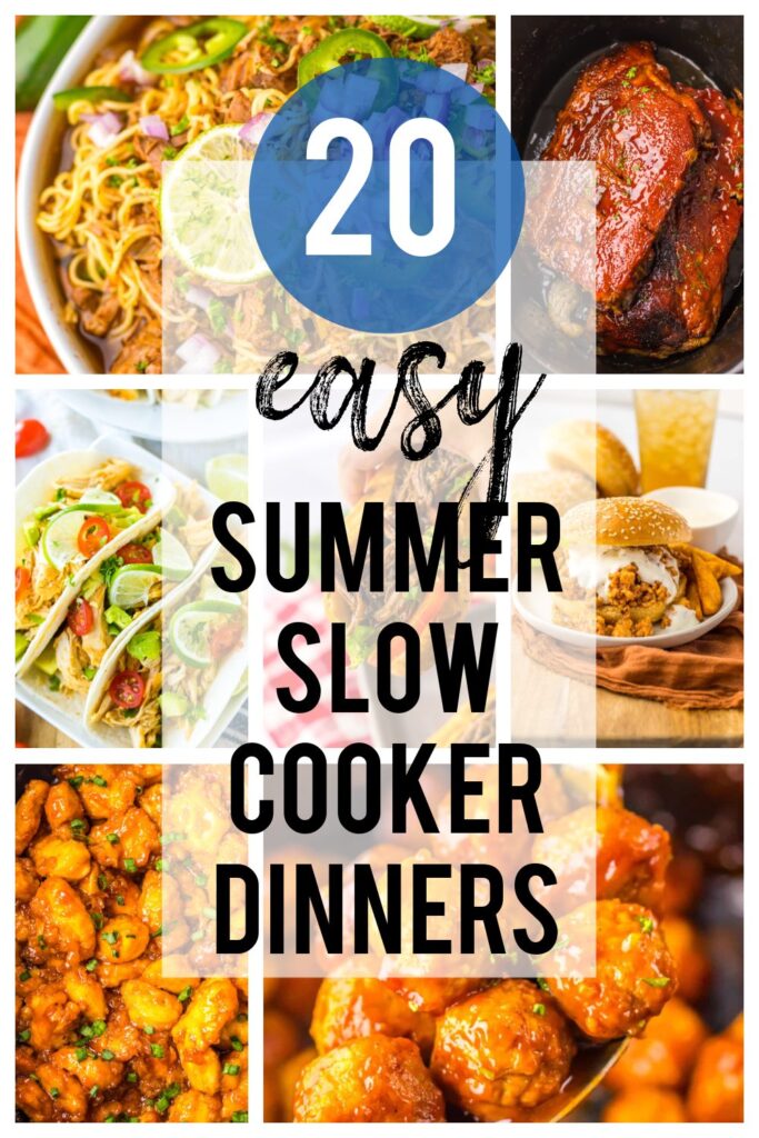 20 Easy Summer Slow Cooker Dinners