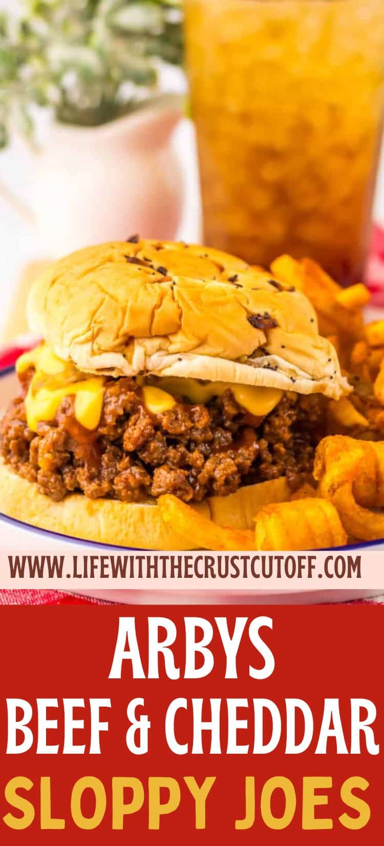 Arbys Beef and Cheddar Sloppy Joes pin
