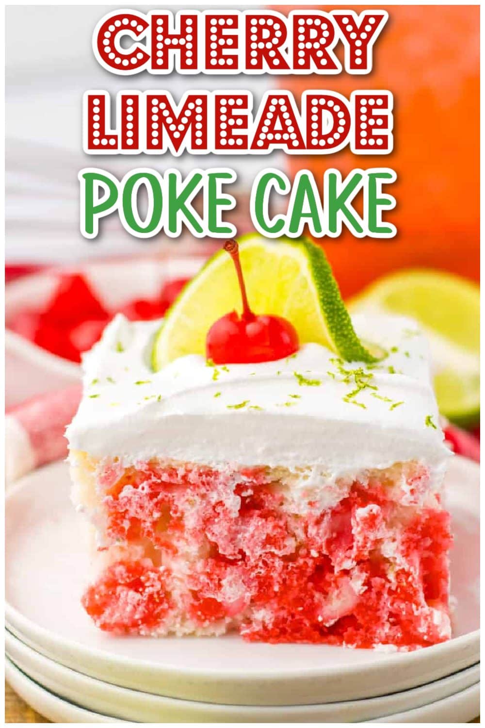 cherry limeade poke cake graphic